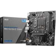 MSI PRO H610M-E DDR4 Motherboard 12th Gen Intel Core LGA 1700 Socket PCIe 4.0 1G LAN M.2 Slots product image