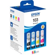 Epson 103 EcoTank 4-Colour Multipack Ink Bottles 260 ml ( Black , Cyan , Magenta , Yellow ) product image