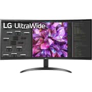 LG 34WQ60C-B 34" IPS Curved UltraWide™ QHD HDR 10 w/ with Dual Controller & OnScreen Control - Black product image