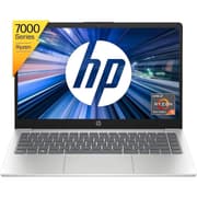 HP Laptop 14-em0002ne (2023) NEW 7th Gen AMD Ryzen 5 4-Cores w/ Backlit Keyboard , IPS FHD Display & Windows 11 - Silver product image