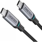 Choetech XCC-1002-GY 100W USB Type-C 1.8 Meter Braided Fast Charging Cable - Grey product image