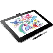 Wacom One 13 Creative Pen Display Drawing Tablet With Screen 13.3" Graphics Monitor Includes Training & Software For Mac, PC & Chromebook product image