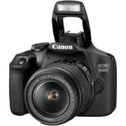 Canon EOS 2000D 24.2 MP DSLR Camera With EF-S 18-55 mm f/3.5-5.6 is II Lens - Black product image