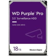 WD 18TB Purple Pro Surveillance Hard Drive 3.5" SATA 7200 RPM 512MB Cache product image