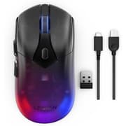 Lenovo Legion M410 Wire & Wireless RGB Mouse 6 Button Palm Grip 16,000 DPI 53 Hour Rechargeable Battery 2-Zone RGB Lighting NVIDIA Reflex Compatible product image