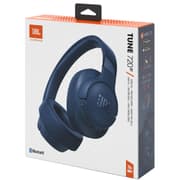 JBL Tune 720BT Wireless Over-Ear with JBL Pure Bass Sound Bluetooth 5.3 Up to 76H Battery Life & Speed Charge, Lightweight, Comfortable & Foldable Design - Blue product image
