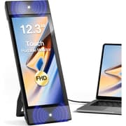 V2COM L2 13" Portable IPS HD Touch Screen High Brightness 300CD/㎡ Foldable Kickstand/Dual Speakers Travel For Windows Mac PC Laptop Phone PS5/Switch product image
