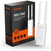 Tenda OAP1200 Outdoor Access Point, AC1200 Dual Band Gigabit Wi-Fi Access Point 24V Passive PoE, IP65, Waterproof, 1 Gigabit Port - White product image