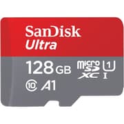 SanDisk 128GB Ultra microSDXC UHS-I Memory Card Up to 140 MB/s C10, U1, Full HD, A1, Micro SD Card product image