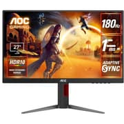 AOC 27G4 Gaming 27" Fast IPS Full HD 180Hz up to 1ms HDR10 sRGB 130% Adaptive-Sync w/ HDMI 2.0 & DisplayPort & Adjustable Stand product image