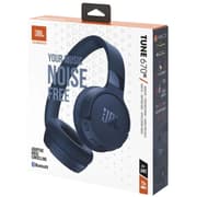 JBL Tune 670NC Adaptive Noise Cancelling with Smart Ambient Wireless Up to 70H Battery Life Speed Charge Lightweight Comfortable & Foldable - Blue product image