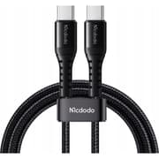 Mcdodo CA-5641 60W 3A Type-C To Type-C 1M Charging and Data Cable -Black product image