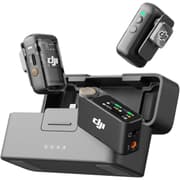 DJI Mic 2 Digital Wireless Lavalier Microphone, Noise Cancelling, 48kHz 32-bit Float Internal Recording, 820 ft.(250m) Range, 18H Battery with Charging Case, Microphone for Camera/Phone, Vlog, Streaming product image