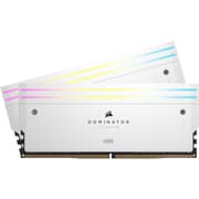 CORSAIR Dominator Titanium RGB 48GB (2 x 24GB) 288-Pin PC RAM DDR5 6000 (PC5 48000) Desktop Memory - White product image