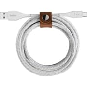 Belkin DuraTek Plus USB Type-C To USB-A Charging Cable with Strap 1.2M (White) product image