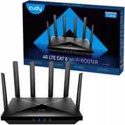 Cudy LT700 4G LTE Cat 6 AC1200 WiFi Route Dual SIM 4G Cellular Dual Band Router 4 Gigabit Ports OpenVPN product image