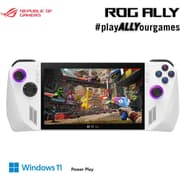 ASUS ROG Ally (2023) Gaming Handheld AMD Ryzen Z1 6-Cores Processor w/ AMD Radeon 740M & 7" IPS 120Hz Gorilla Glass DXC Touch Screen - White product image