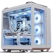 ASUS TUF GT502 Plus Dual Chamber Design Independent Cooling Zones for The CPU & GPU w/ Pre-installed 4 ARGB Fans - White product image