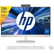 HP 24-cr0020ne (2023) All-in-One 13Gen Intel Core i7 10-Cores w/ 24" Touch Screen & Windows 11 (Customized) - Shell White product image