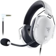 Razer BlackShark V2 X 7.1 Surround Sound 50mm Drivers Memory Foam Cushion For PC, Mac, PS4, PS5, Switch 3.5mm Audio Jack - White product image