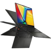 ASUS Vivobook S 16 Flip (2023) TN3604YA NEW 7Gen AMD Ryzen 5 6-Cores Touch 2-in-1 Laptop Military-Grade Toughness - Midnight Black product image