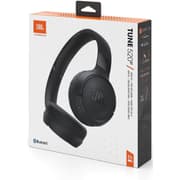 JBL Tune 520BT Bluetooth 5.3 On-Ear Headphones with JBL Pure Bass Sound & Hands-Free Calls 57-Hour Battery Life - Black product image