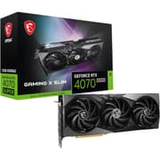 MSI GAMING X SLIM GeForce RTX 4070 SUPER 12GB GDDR6X PCI Express 4.0 ATX Video Card product image