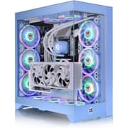 Thermaltake CTE E600 MX E-ATX Case Centralized Thermal Efficiency Design 3Way Floating GPU Mounting Bracket W/ 400mm PCIe4 Riser Cable - Hydrangea Blue product image