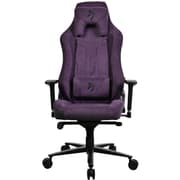 Arozzi Vernazza Soft Fabric Gaming Chair Multi-Dimensional Armrests Rocking & Lock-Tilt Function Adjustable Height & Backrest 3D Armrests - Purple product image