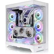 Thermaltake CTE E600 MX E-ATX Case Centralized Thermal Efficiency Design 3Way Floating GPU Mounting Bracket W/ 400mm PCIe4 Riser Cable - White product image