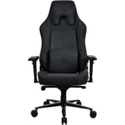 Arozzi Vernazza Supersoft XL Upholstery Material has a Unique Velvety Texture That is Fluid-Repellant & Breathable Memory Foam Lumbar Support 4D Armrest Support 170kg - Pure Black product image