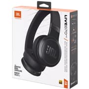 JBL Tune 670NC Adaptive Noise Cancelling with Smart Ambient Wireless Up to 70H Battery Life Speed Charge Lightweight Comfortable & Foldable - Black product image