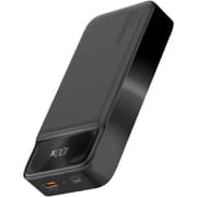 Promate Torq-20 Power Bank Universal 20000mAh Ultra-Slim Portable Charger 20W USB-C Power Delivery Port QC 3.0 18W Port Over-Heating Protection - Black product image