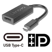 Lenovo USB-C Male to DisplayPort Female Adapter 200mm Support 4K - Black product image