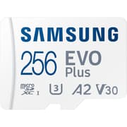SAMSUNG EVO Plus w/ SD Adaptor 256GB Micro SDXC Memory Card Up to 130MB/s For Gaming Devices Android Tablets & Smart Phones product image