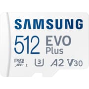SAMSUNG EVO Plus w/ SD Adaptor 512GB Micro SDXC Memory Card Up to 130MB/s For Gaming Devices Android Tablets & Smart Phones product image