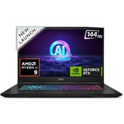 MSI Katana A17 AI (2024) NEW 8Gen AMD Ryzen™ 9 8945HS 8-Cores AI-Enabled Experiences w/ Nvidia RTX 4070 8GB DDR6 & 144Hz Display - Black product image