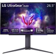 LG 27GS95QE-B UltraGear™ 27” OLED 2K HDR10 240Hz 0.03ms True Black 400 G-SYNC Compatible HDMI 2.1 Adjustable Stand - Black product image