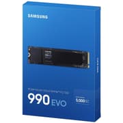 SAMSUNG SSD 990 EVO 1TB PCIe 5.0 M.2 2280 Seq Read Speeds Up-to 5,000MB/s w/ Power Efficienc & Smart Thermal Control product image