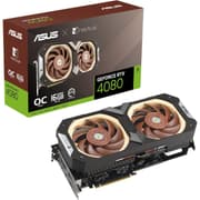 ASUS GeForce RTX™ 4080 SUPER 16GB GDDR6X Noctua OC Edition PCIe 4.0 16GB GDDR6X DLSS 3 Optimized Vapor Chamber GPU Tweak III product image
