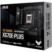 ASUS TUF Gaming X670E-PLUS DDR5 AM5 Ryzen 7000 PCIe® 5.0 4x M.2 Slots 2.5 Gb LAN USB 4 Aura RGB Lighting) product image