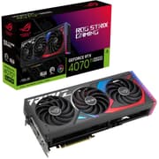 ASUS ROG Strix GeForce RTX 4070 Ti SUPER 16GB GDDR6X DLSS 3 Massive Vented Backplate Aura Sync product image