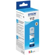 Genuine Epson 112 EcoTank Ink Bottle 70ml Cartridge Pigment - Cyan product image