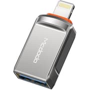 Mcdodo OT-8600 USB-A 3.0 to Lightning Fast Transmission OTG Adapter for i-Phone, i-pad, i-pod Devices (Lightening) product image