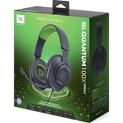 JBL Quantum 100X Wired 3.5mm Jack Gaming Headset Detachable Mic QuantumSOUND Signature Memory Foam For Xbox, PS4, PS5, Switch, PC & Mac product image