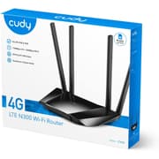 Cudy LT400 4G LTE N300 300 Mbps WiFi Router SIM Card Slot for Any Operator FDD and TDD, DDNS, PPTP/L2TP VPN product image