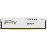 Kingston FURY Beast 32GB (1 x 32GB) 6000MHz DDR5 Desktop Memory Infrared Sync Technology - White product image