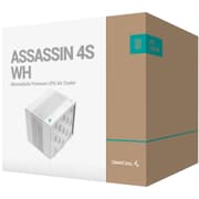 DeepCool ASSASSIN 4S Premium CPU Air CoolerDual-Tower Single Center 140mm FDB Fan 7 Copper Heat Pipes Quiet/Peformance Mode Switch - White product image