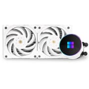 Thermalright Frozen Magic 240 Scenic V2 Water CPU Cooler 2×120mm PWM Fan S-FDB V2.0 Bearing AMD/AM4 - White product image