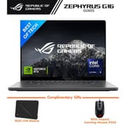 ASUS ROG Zephyrus G16 (2024) GU605MV Intel Core Ultra 9 AI Boost NPU 16-Core w/ Nvidia RTX 4060 8GB & 2.5K OLED 240Hz Display - Eclipse Gray product image